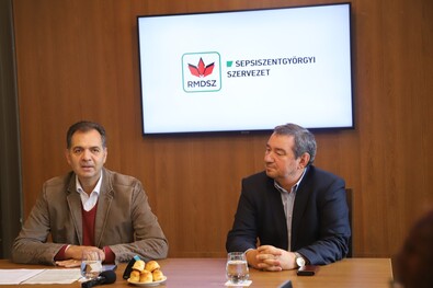 Antal Árpád és Tóth-Birtan Csaba. Fotó: Albert Levente