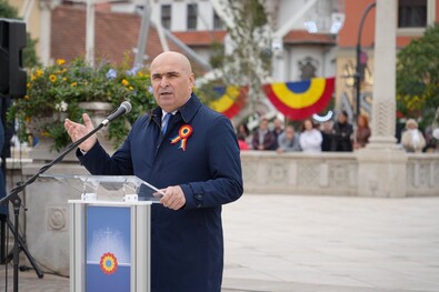 Ilie Bolojan Nagyváradon. Fotó: Facebook / Ilie Bolojan