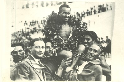 Gáll Lajos 1933-ban Athénban nyert Balkán-bajnoki címet. Fotó: Csutak Tamás személyes archívuma