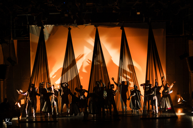 Jelenet a Napszentület című előadásból