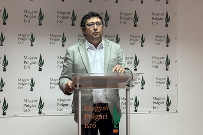 Kulcsár-Terza József parlamenti képviselő, az MPE ügyvivő elnöke. A szerző felvétele