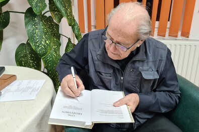 Politikai elítéltként Dávid Gyula hét évet töltött börtönben. Fotó: Demeter Zoltán