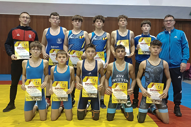 A Sepsi ISK ötödik lett a csapatbajnokságon. Fotó: Facebook / Sepsiszentgyörgyi Iskolás Sportklub