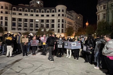 A Colectiv-tűzvész áldozataira emlékeztek. Fotó: Facebook / Corupția ucide