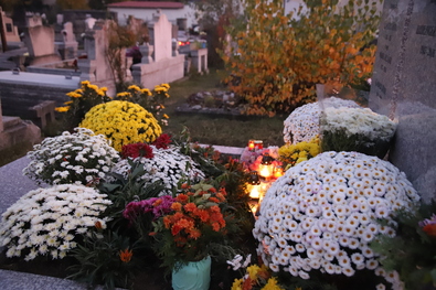 Halottak napján. Albert Levente felvétele 