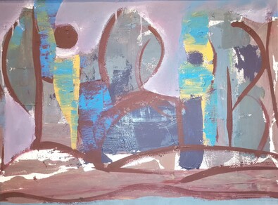 A harmónia anatómiája (Miklóssy Mária kiállítása Kézdivásárhelyen)