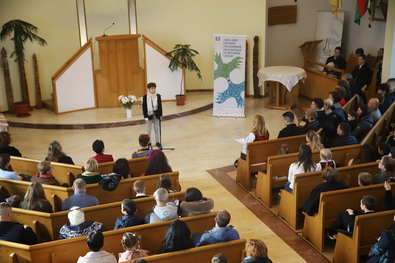 Megnyitó az unitárius templomban. Fotók: Albert Levente