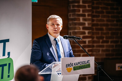 Miklós Zoltán lendületesebb, nyitottabb, az emberek elvárásaihoz igazodó szervezetet ígér. Fotók: Csulak Zoltán