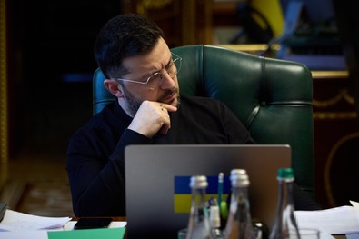 Az ukrán elnök egyeztetésre várja a tárgyalóküldöttséget. Fotót Facebook / Volodimir Zelenszkij