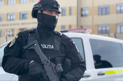  A Kovászna megyei rendőrség archív felvétele