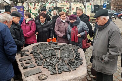 A Tapintható város projekt is a Részvételi Költségvetésből valósult meg. A szerző archív felvétele