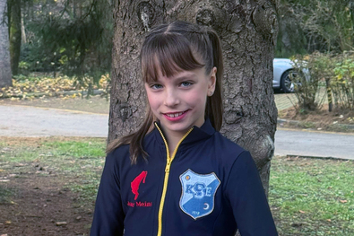 Észtországi második helyezés (Műkorcsolya)