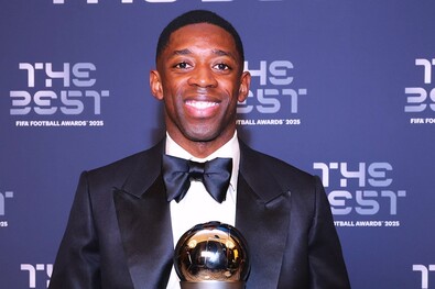 Ousmane Dembélé az év játékosa (Labdarúgás)