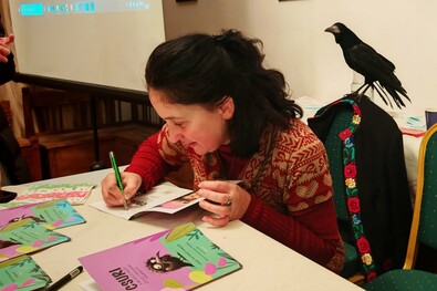 Bíró Erika és Csuri. Bartos Lóránt felvétele