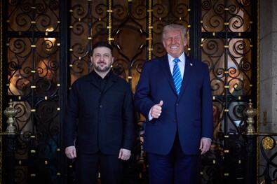 Volodimir Zelenszkij és Donald Trump. Fotó: Facebook / Vlodimir Zelenszkij