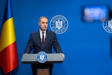 Alexandru Nazare pénzügyminiszter. Fotó: gov.ro