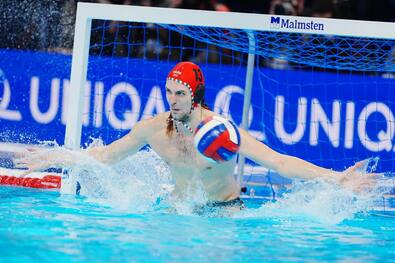 Vogel Soma volt a mérkőzés hőse. Fotó: Facebook / waterpolo.hu