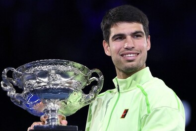 Carlos Alcaraz hétszeres Grand Slam-győztes. Fotó: Facebook / Australian Open