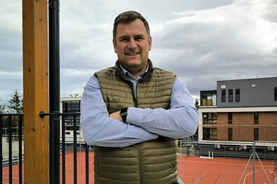 Nemes Áron, a Sepsi ISK igazgatója. Fotók: Tibodi Ferenc