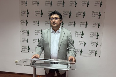 Kulcsár-Terza József parlamenti képviselő, az MPE politikusa. A szerző felvétele