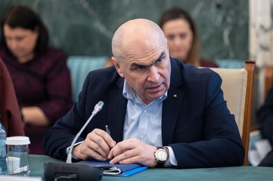 Ilie Bolojan kormányfő a helyreállítási terv minisztériumközi bizottságának tegnapi ülésén. Fotó: gov.ro
