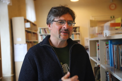 Szonda Szabolcs, a Bod Péter Megyei Könyvtár igazgatója. Fotók: Albert Levente