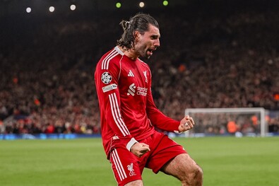 Szoboszlai Dominik lett a meccs legjobbja. Fotó: Facebook / Liverpool FC