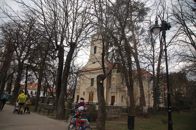 A sepsiszentgyörgyi Szent József-templom. Fotó: Albert Levente