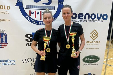 Nagyváradi Mercédesz és Bálint Bernadett