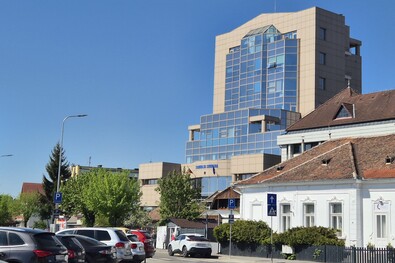 A Kovászna Megyei Törvényszék. A szerző felvétele
