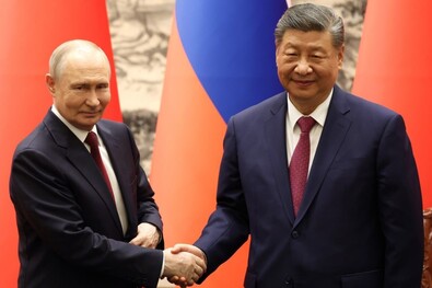 A jó szomszédok: Vlagyimir Putyin orosz és Hszi Csin-ping kínai elnök. Fotó: Facebook / Russian Foreign Ministry