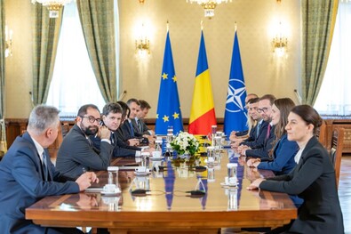 A PSD-vel közös kormányzásra „kényszerítené az USR-t az elnök. Fotó: Presidency.ro