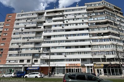 Orosz drón csapódott egy galaci tömbházba