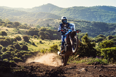 Ismét a Yamaha felkérésére versenyzett. Fotó: Facebook / Krisztian Tompa #411