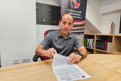 Szabó István. Fotó: Facebook / FK Csíkszereda