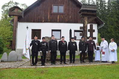 Megemlékezés Ojtozban. A szerző felvétele