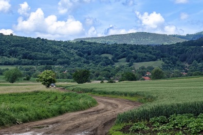 A víztározót az ikafalvi határban építik meg. A szerző felvétele