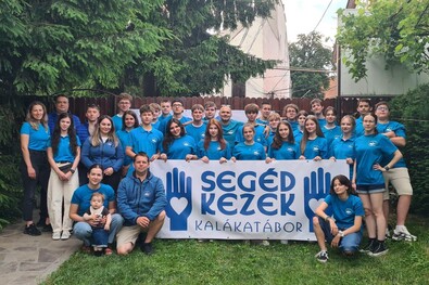 Kalákatábor dabasi diákokkal. Fotó: Gondviselés Segélyszervezet
