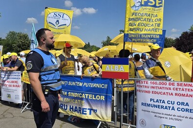 Fotó: Facebook / Federația Sindicatelor din Educație „Spiru Haret”
