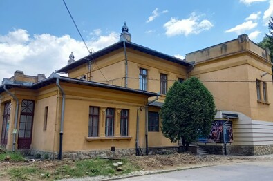 A Hit Gyülekezete által bérelt épület a dohánygyárban. A szerző felvétele