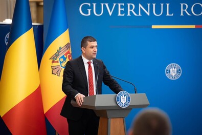 Radu Miruță ügyvivő közlekedési miniszter. Fotó: Facebook / Radu Miruţă
