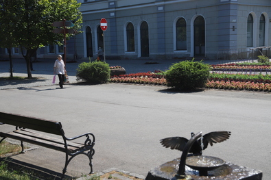 Főtéri csendélet. Fotó: Albert Levente