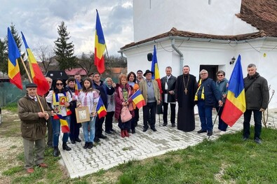 Tîrnoveanu húsvéti provokációja Bölönben – hónapokig húzódnak az eljárások. Fotó: Facebook / Mihai Tîrnoveanu