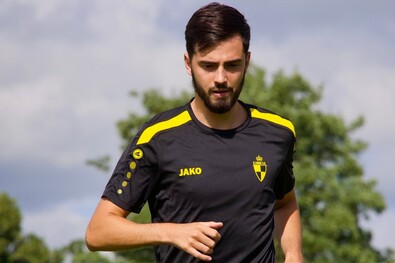Victor Daguin Belgiumból érkezett Háromszékre. Fotó: Facebook / Lierse