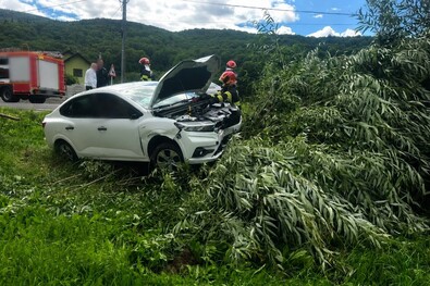 A 11-es és 12-es országúton történik a legtöbb baleset. Fotó: Kovászna Megyei Katasztrófavédelmi Felügyelőség
