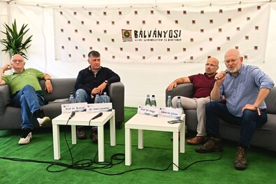 Brassai Attila, Vass Levente, Hegyi Péter és Zakariás Zoltán. A szerző felvétele