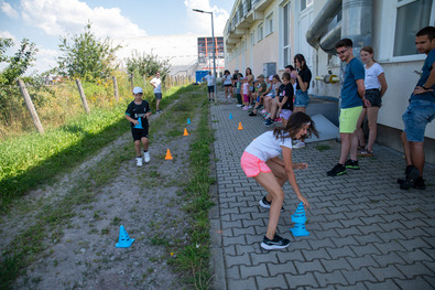 Játék és szórakozás kánikulában is (Zöld napos tábor Kézdivásárhelyen)