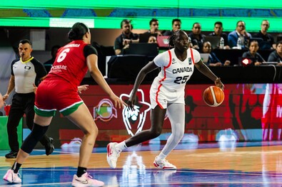 Faith Dut. Fotó: FIBA