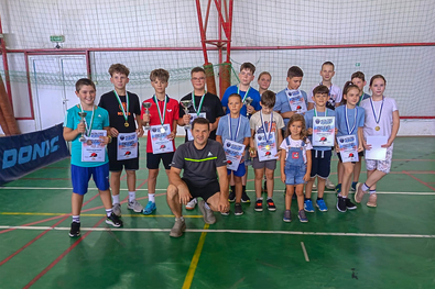 A legkisebb is keményén harcoltak a győzelmekért. Fotó: Cocean Valér