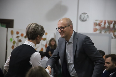 Tarr Zoltán Sepsiszentgyörgyön. Fotó: Albert Levente